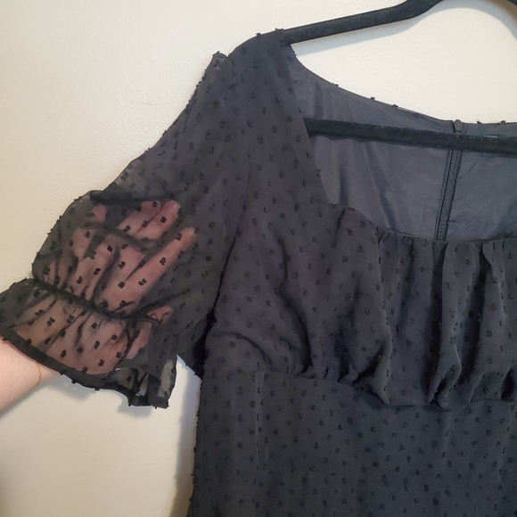 ✨️2/$20 Square Neck A-Line Dress - Picture 4 of 7